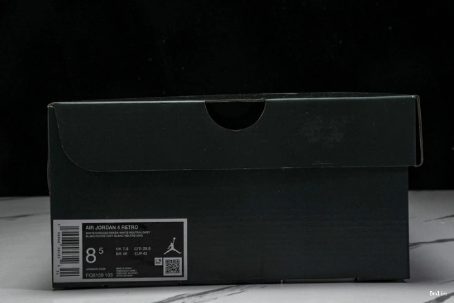 Bmlin Shoes Oxidized FQ8138-103 Green Jordan 4 Air 0809